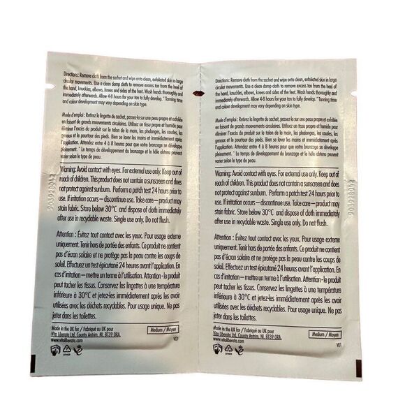 Vita Liberata pHenomenal Organic Tan Infused Cloths - Picture 3 of 4